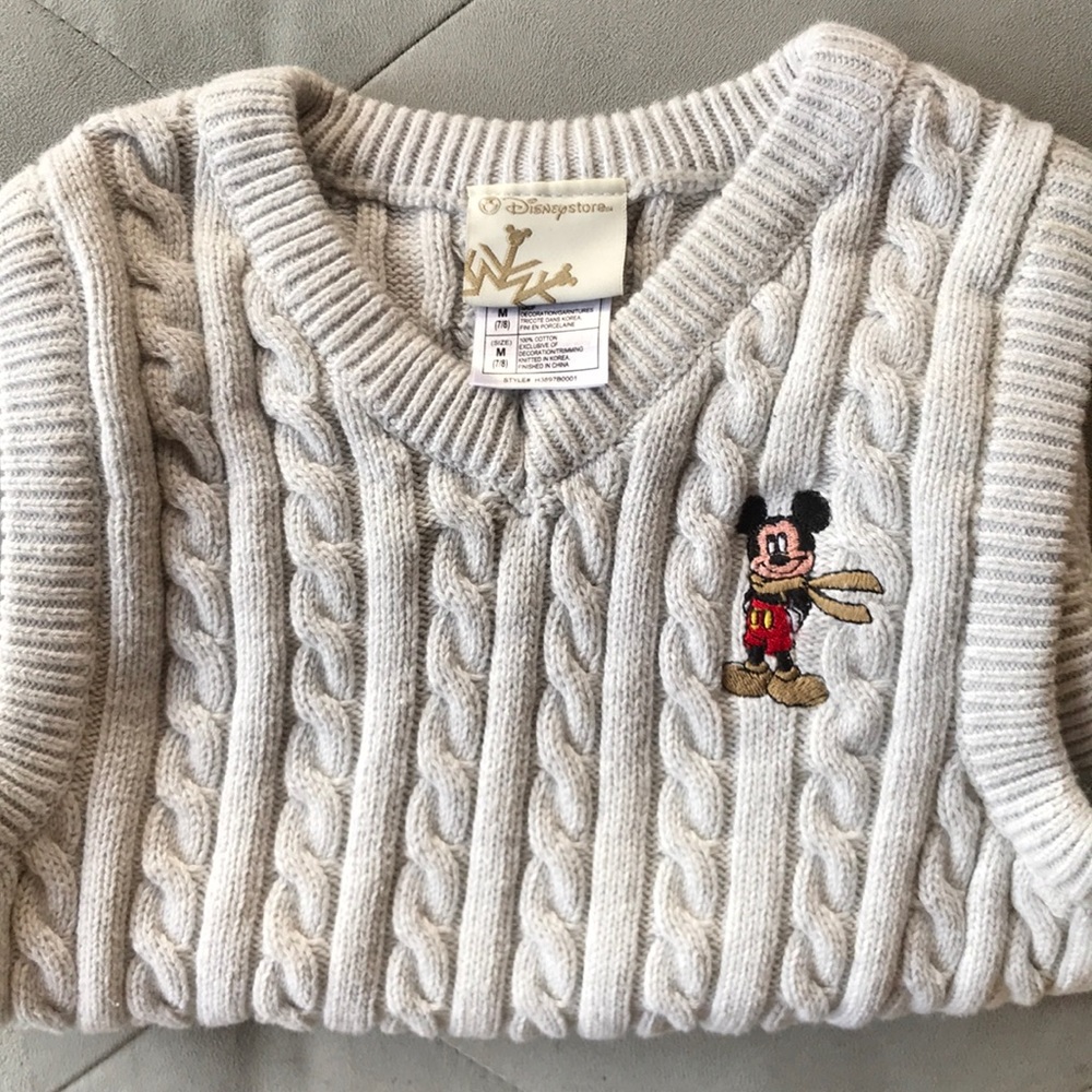 Vintage Disney kids winter vest